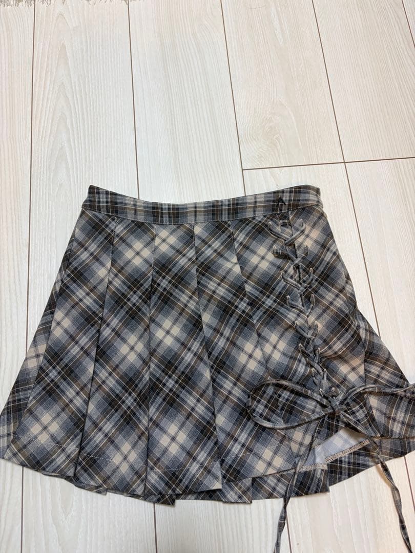 Sonia lace up mini skirt AM1213 - メルカリ