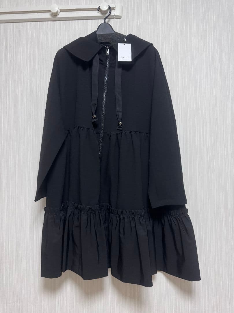 【新品タグ付】TREFLE＋1 グレースフーディーコート トレフルプラスワン