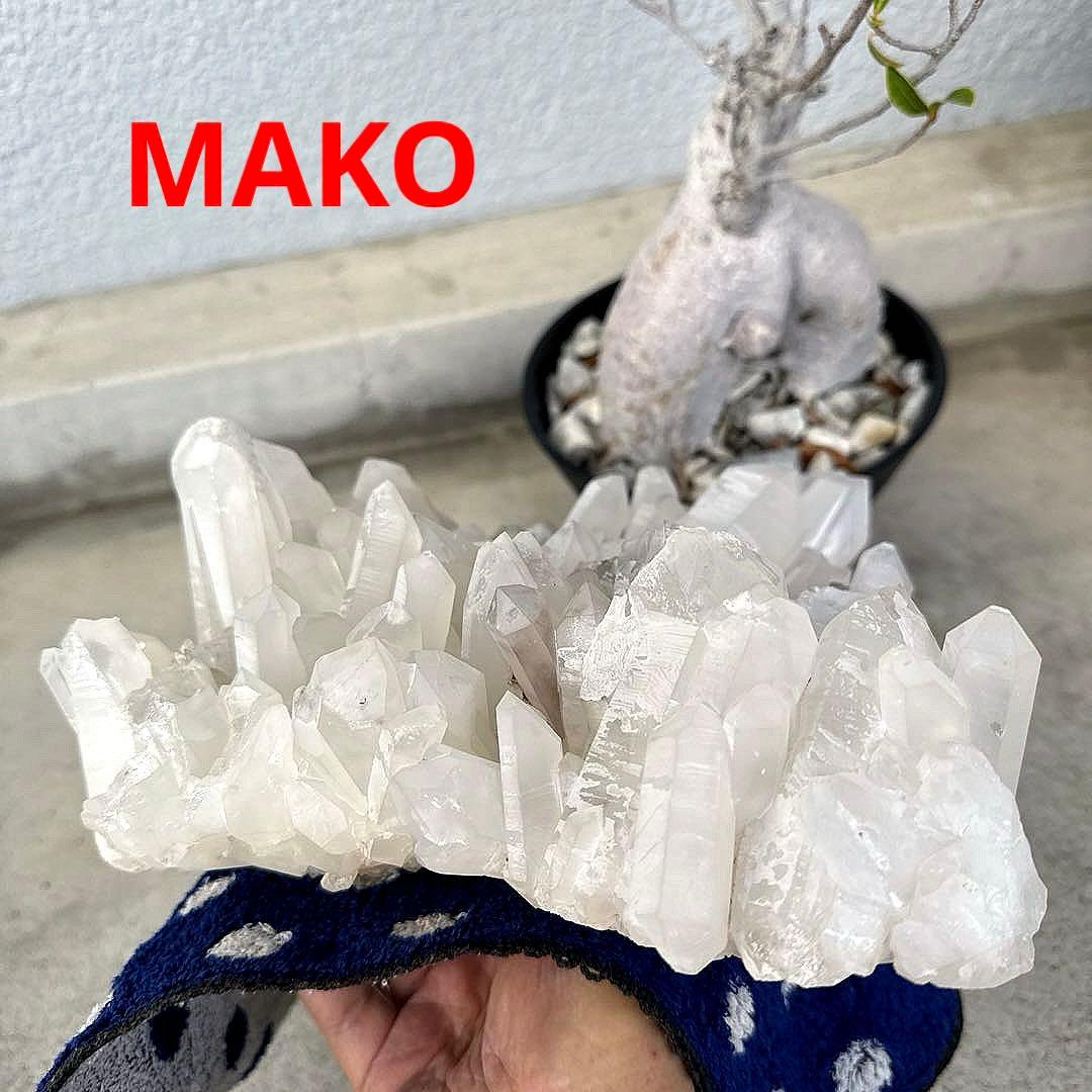 M1691☆水晶クラスター8.8Kg☆天然石 原石☆N50206-B - メルカリ