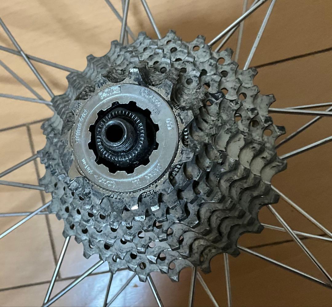 Raleigh RF-7 リム＋ハブ＋スポーク＋ギアのみ