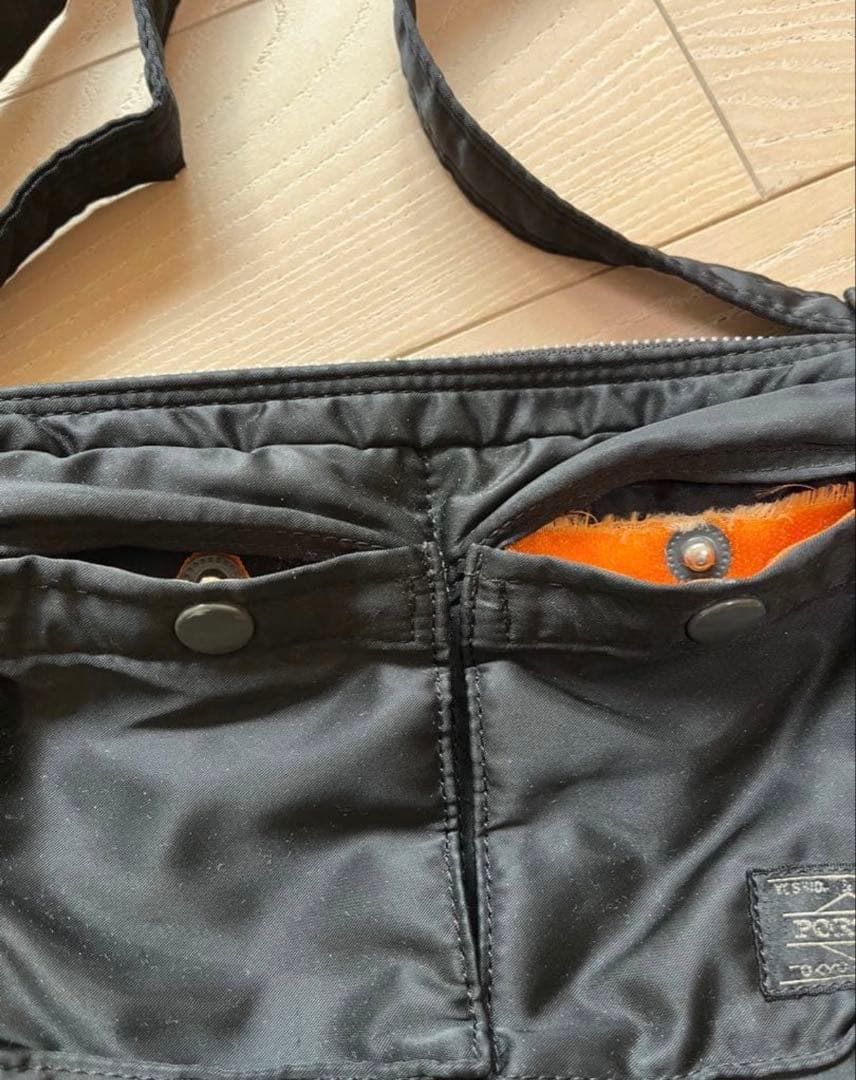 【美品】PORTER　タンカー　ショルダーバッグ　ブラック　2way