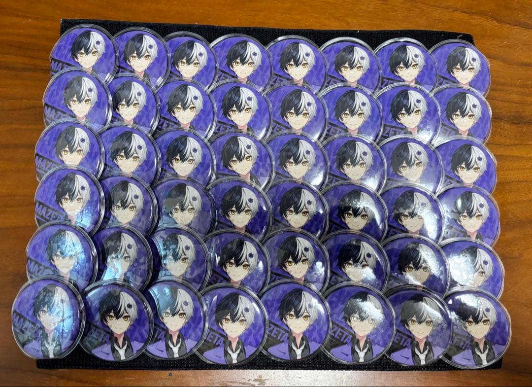 AMPTAK まぜ太 2nd 缶バッジ 痛バ 48個