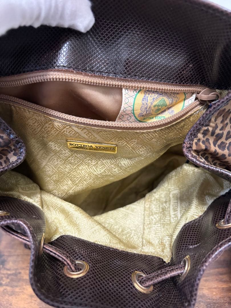 BOTTEGA VENETA（ボッテガ ヴェネタ） レオパード ミニリュック