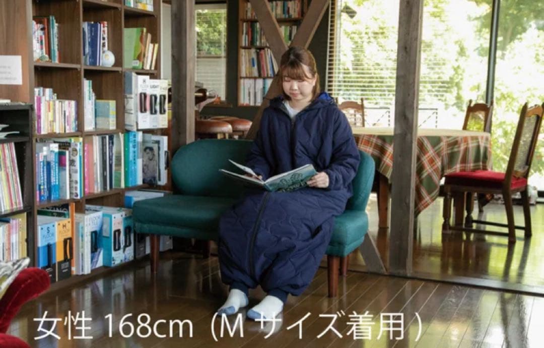 モモンガ　着る寝袋2 バージョン　Mサイズ　グレー