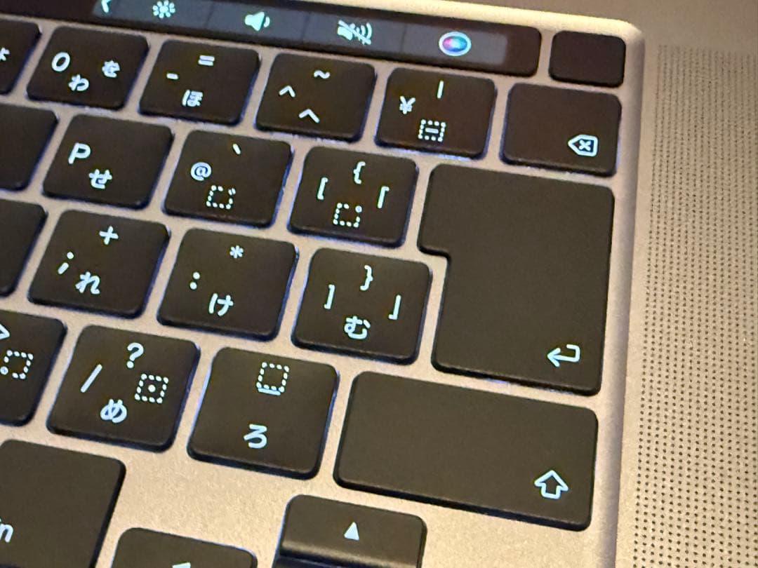 MacBookPro2019 16インチ corei7 16GB 1TB