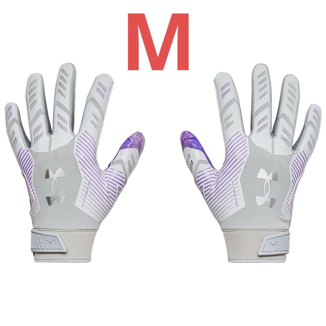 【M】UA F9 Nitro Afterburnモデル アメフト グローブ UNDER ARMOUR | END ZONE/エンドゾーン（驚安のアメフトショップ）