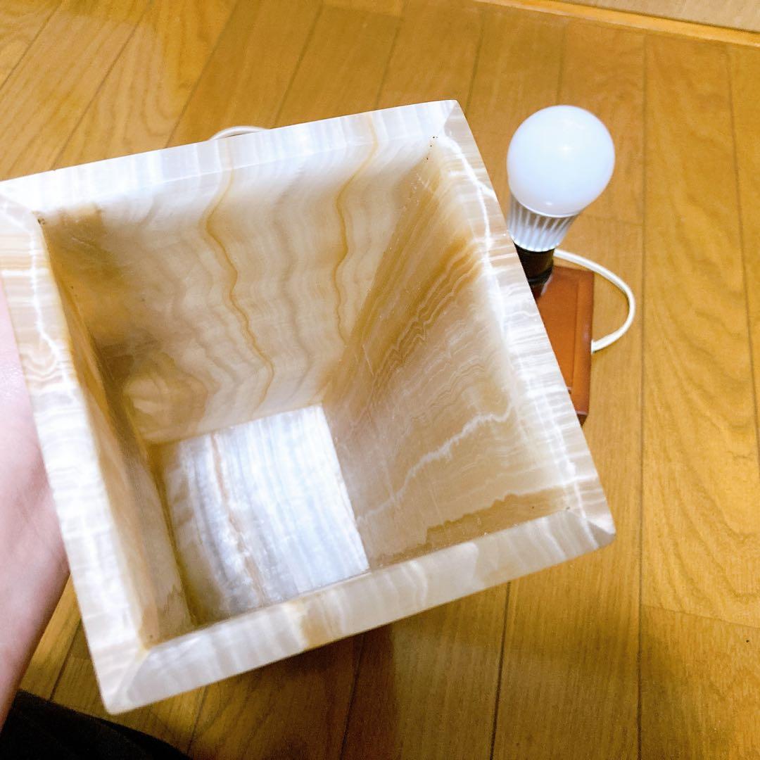 メキシカンオニキスランプ 天然石 間接照明 相田化学工業 - メルカリ