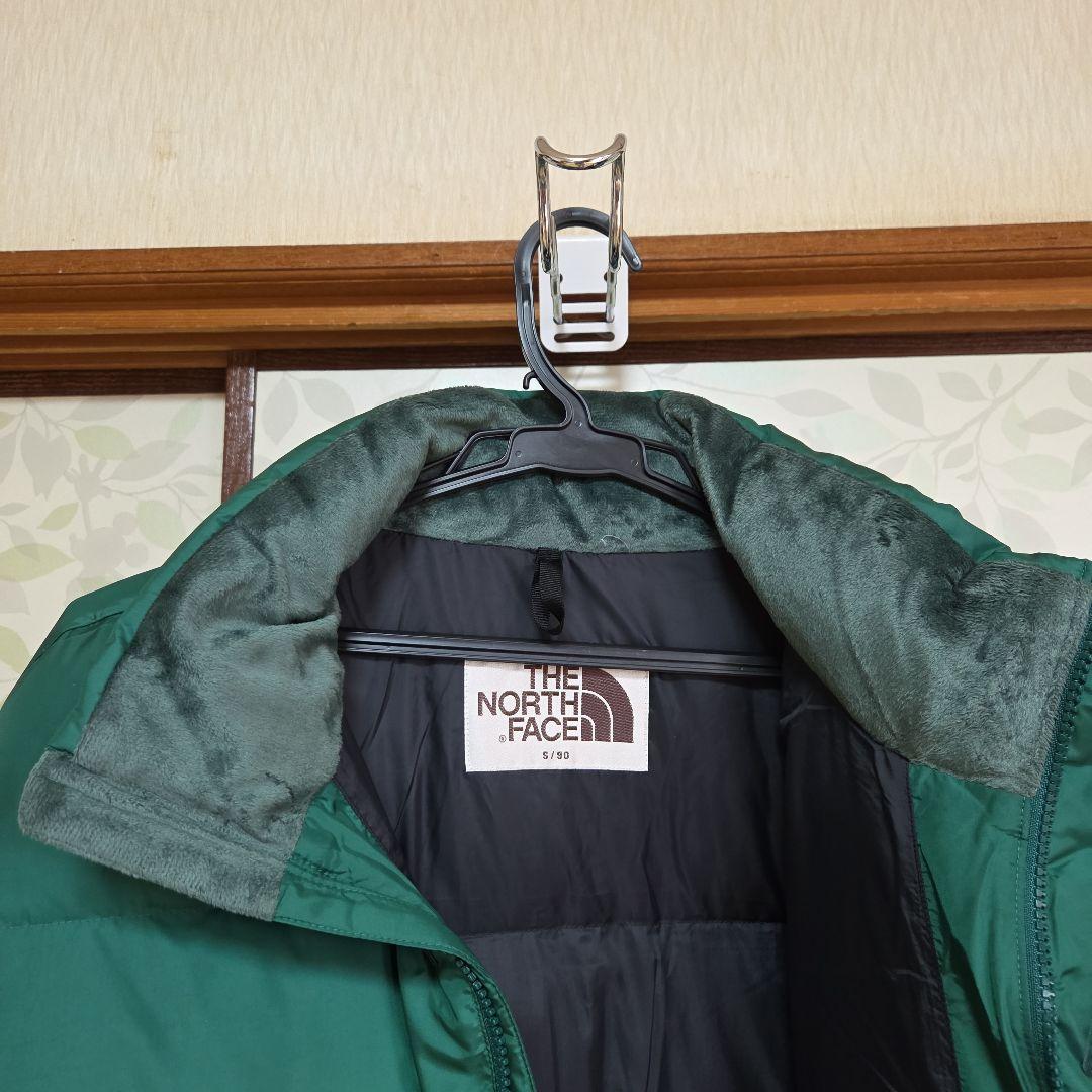 新品 THE NORTH FACE ダウンジャケット グリーン S 新品 タグ