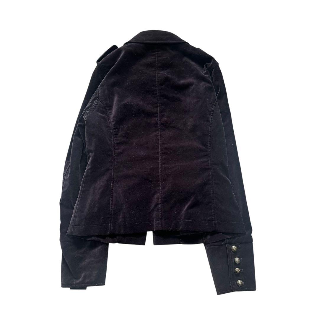 Y2K ベロアナポレオンジャケット ギャル お兄系 フェアリーグランジ