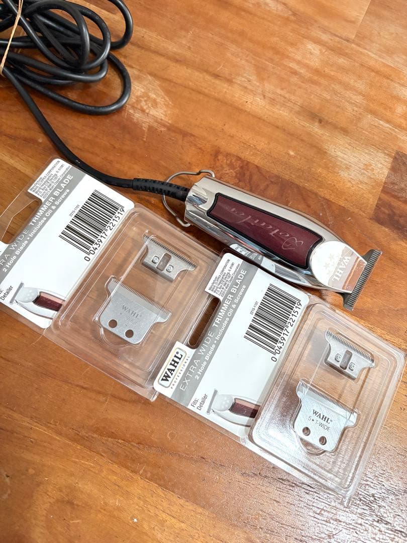 ウォールディテイラー⭐︎T-WIDE バリカン 替刃2個セット