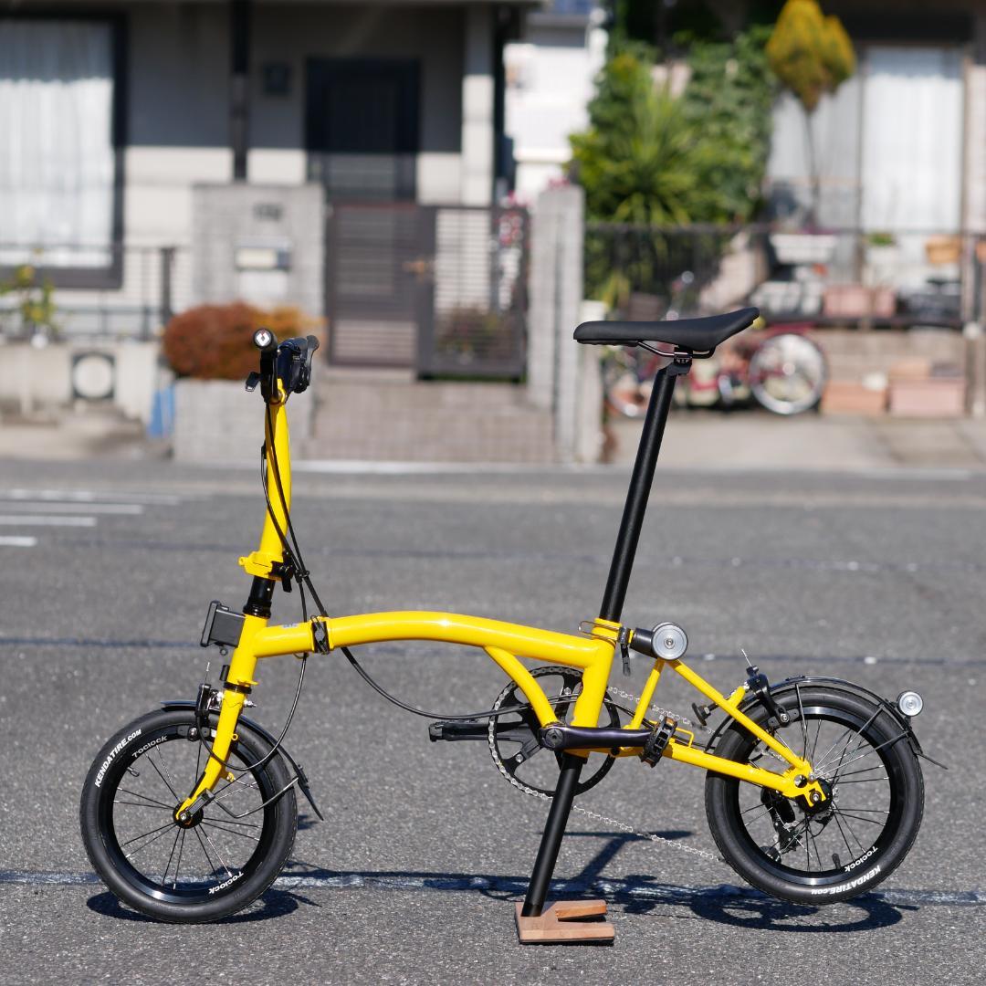 MINT BOB3-14K 14インチ折り畳み自転車 BROMPTON風 k3 - メルカリ