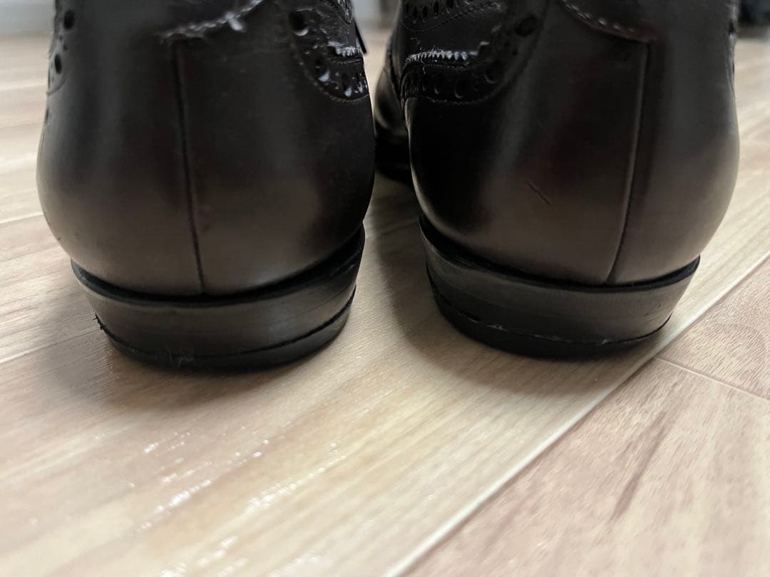 スコッチグレイン ブラウン ドレスシューズ TS 201 25cm - メルカリ