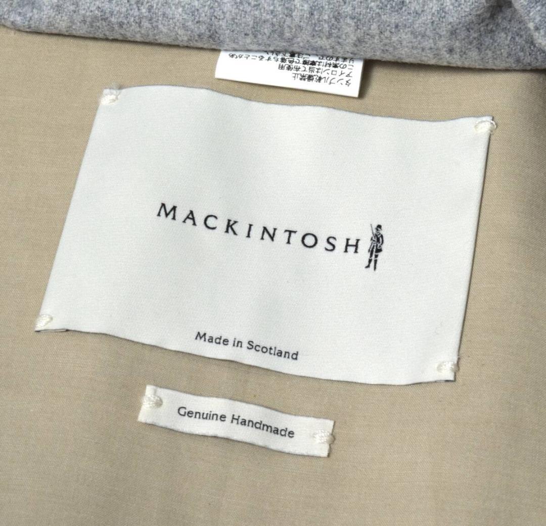 未使用18万 マッキントッシュ DUNKELD ゴム引き ライナー コート 36