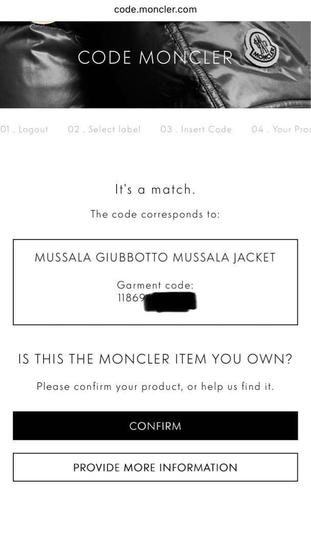 SALE！！美品MONCLER モンクレール　Mussala ダウン　サイズ1