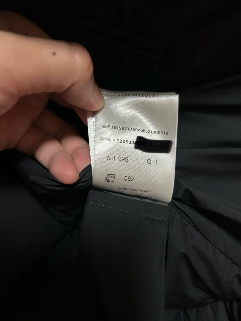 SALE！！美品MONCLER モンクレール　Mussala ダウン　サイズ1