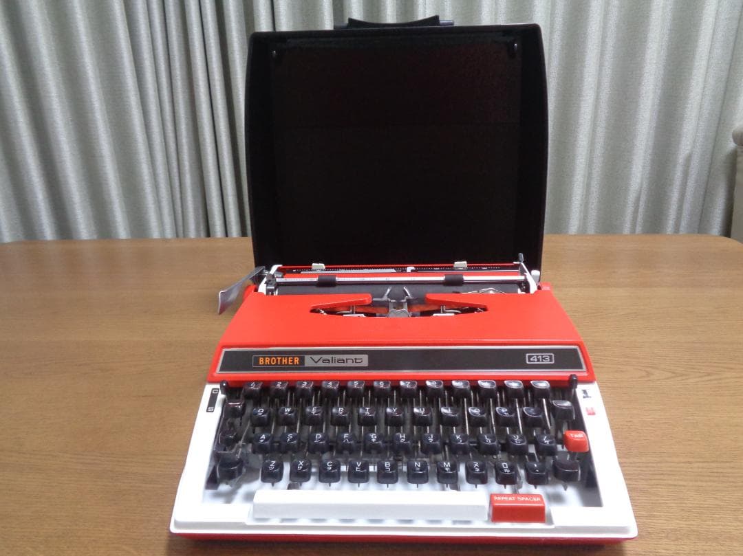 完動品　BROTHER Valiant 413　ブラザータイプライター　カナ文字