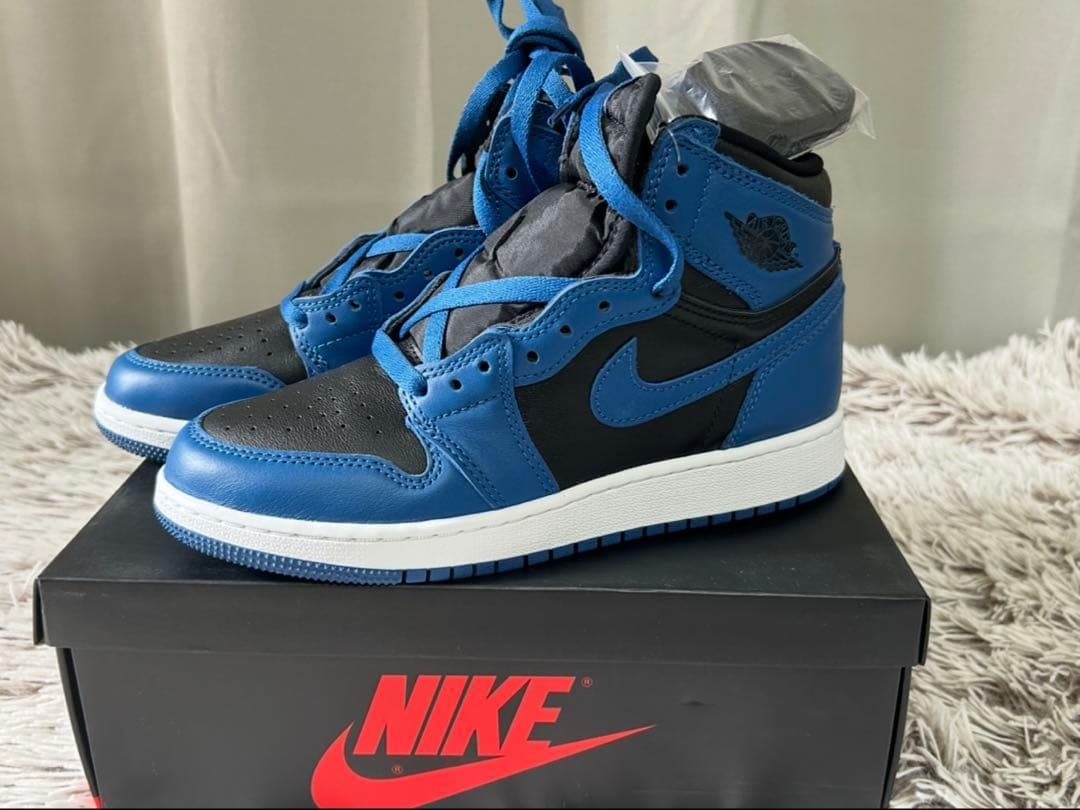 Nike Air Jordan 1 青黒 ハイカットシューズ 23.5cm