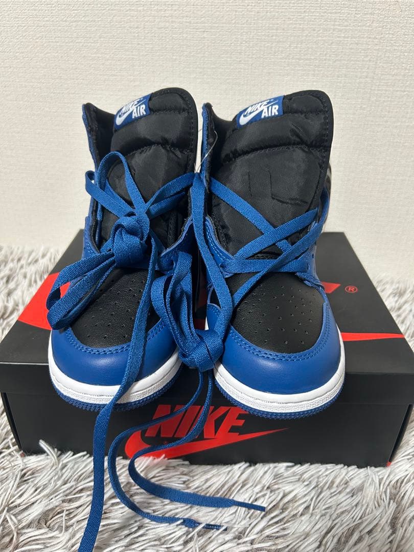 Nike Air Jordan 1 青黒 ハイカットシューズ 23.5cm