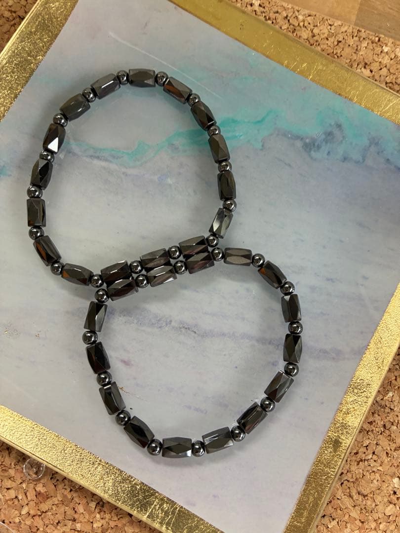 エレスチャルアメジストブレスレット