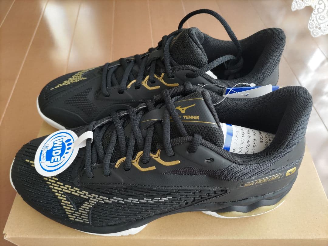 ミズノ テニスシューズ ウエーブエクシードライト2 WIDE 26.0cm