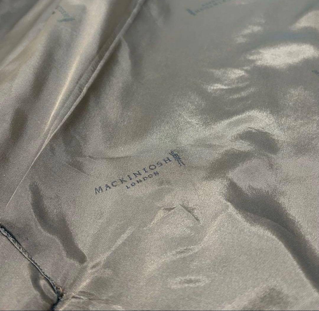 マッキントッシュロンドン ダブルフェイス ウールメルトンコート Lサイズ