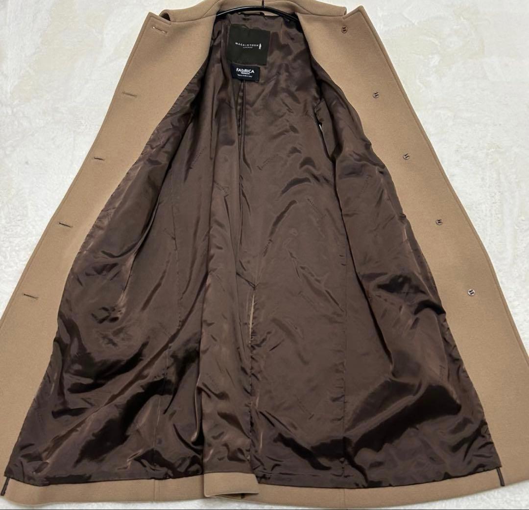 マッキントッシュロンドン ダブルフェイス ウールメルトンコート Lサイズ