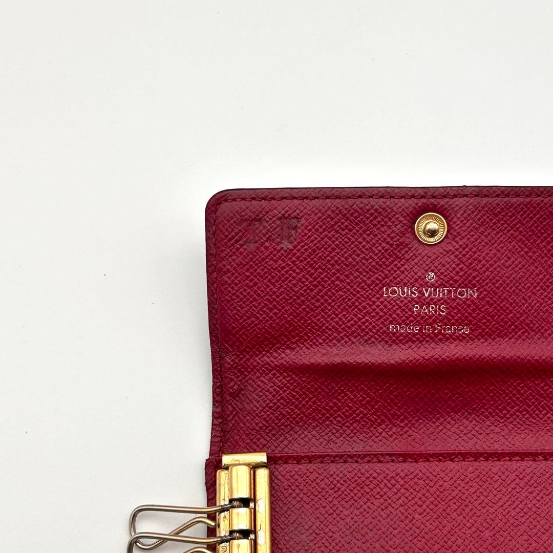 ルイ ヴィトン モノグラム フューシャ キーケース6連 ミュルティクレ6