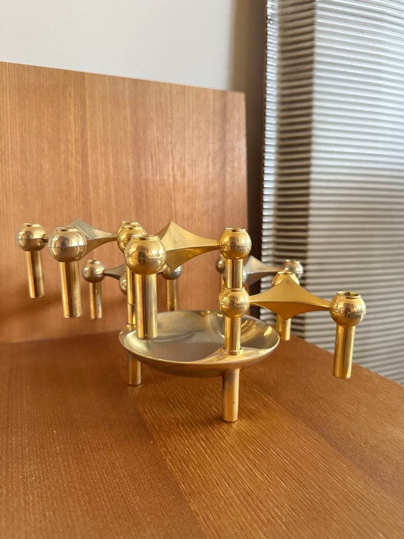 西ドイツ製ヴィンテージ1960年代　キャンドルホルダーWerner Stoff