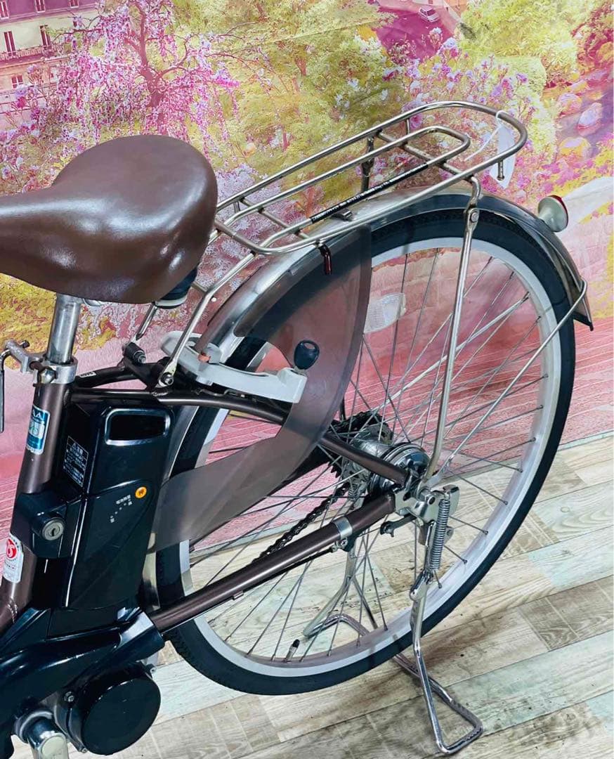 K2698 電動自転車パナソニック ビビ ママチャリ 26インチ 送料無料