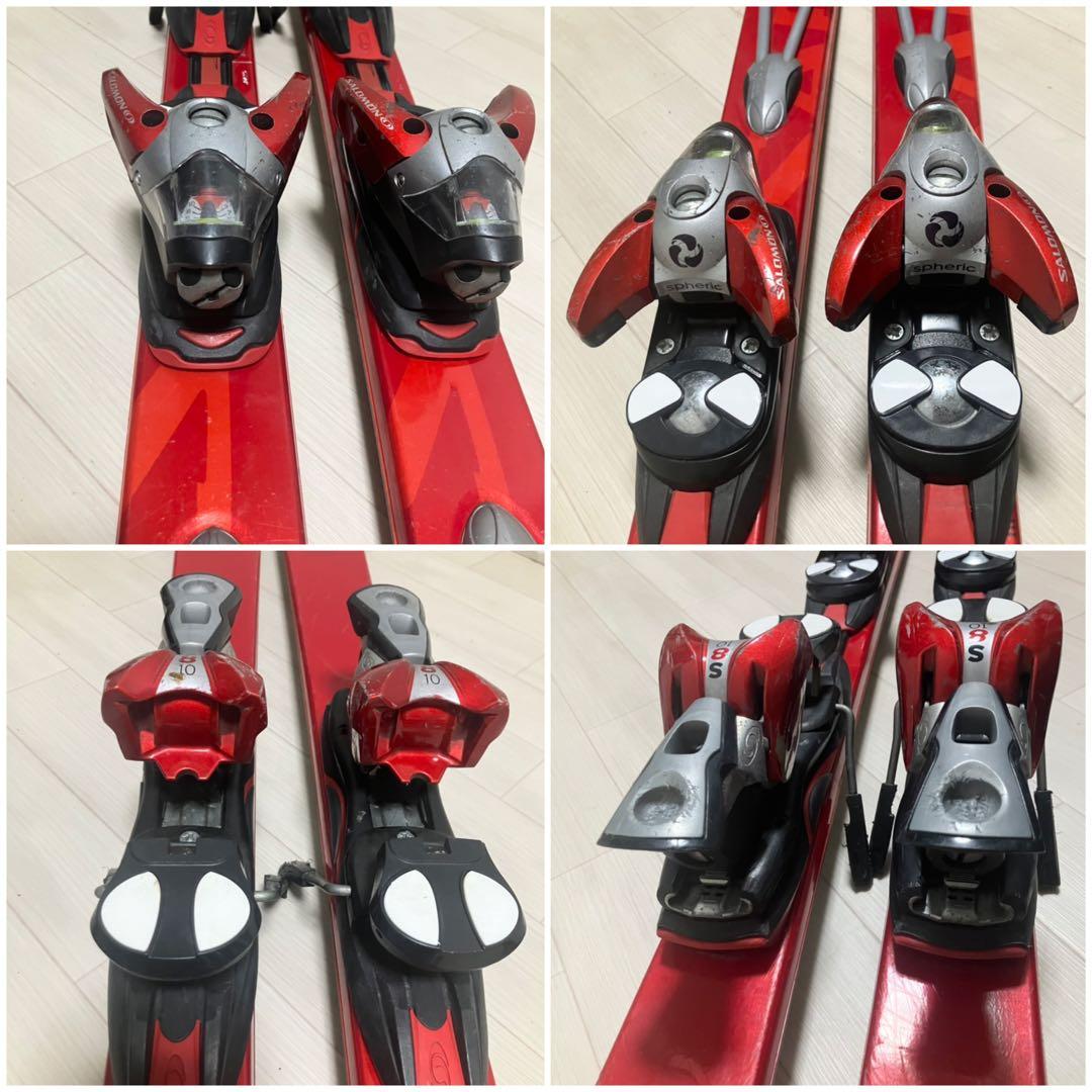 SALOMON EQUIPE10T サロモンスキーセット168cm/ストック付