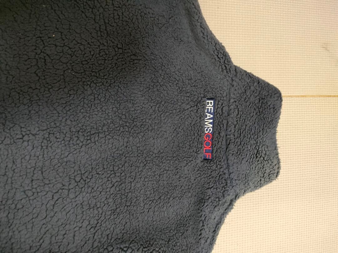 BEAMS GOLF ビームスゴルフ フリース切替 ジャケット S ネイビー