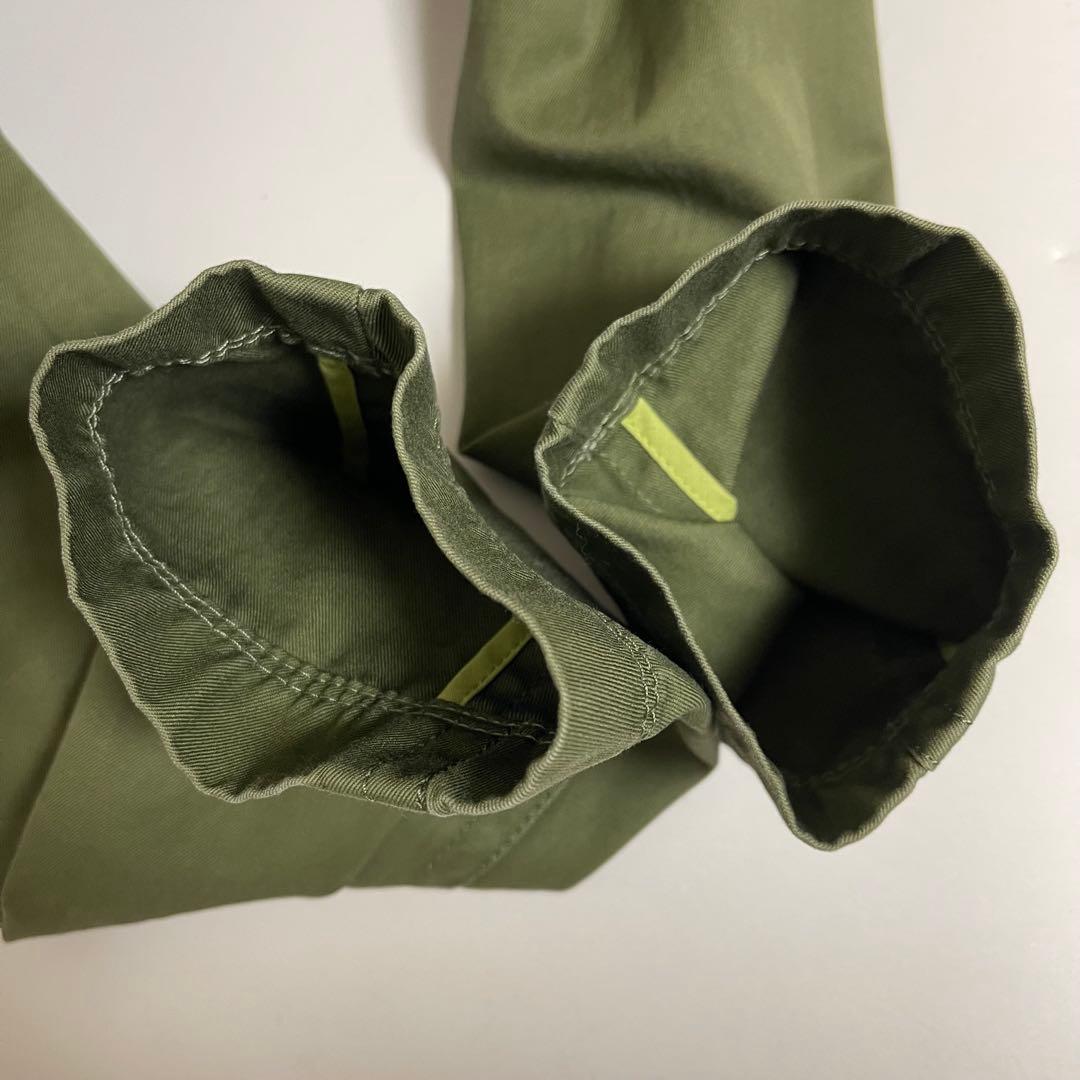 LANVIN en Bleu モッズコート ファー 中綿 ライナー付き カーキ