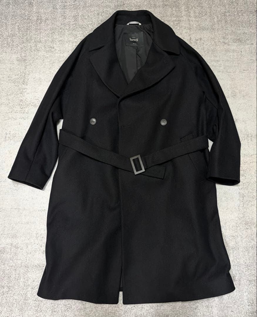 【美品】hevo ブリンディジ　ブラック　イーヴォ44