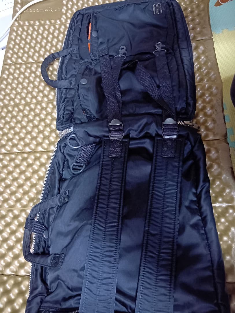 PORTER ブラック タンカー　リュック　ショルダーバッグ　3way