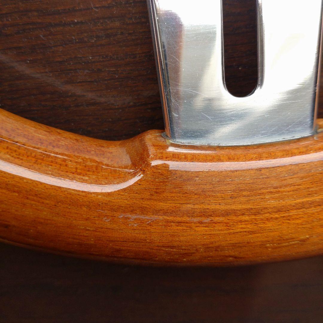 希少BRT ステアリング28.5パイ長穴小径ウッドoba