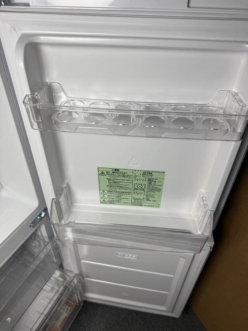 NITORIネット限定2ドアファン式冷凍冷蔵庫「NR121WH」121Lホワイト