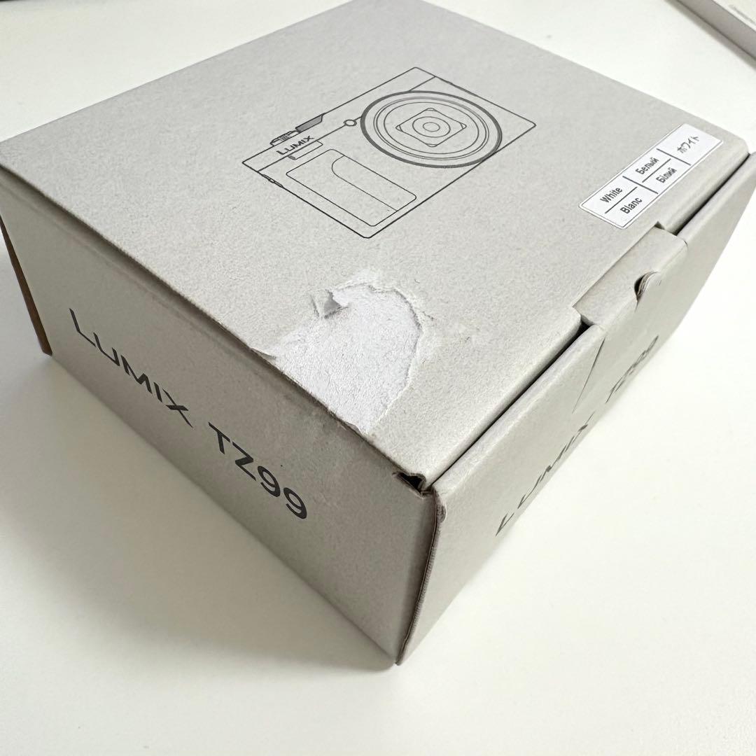 LUMIX DC-TZ99 ホワイト　Panasonic パナソニック