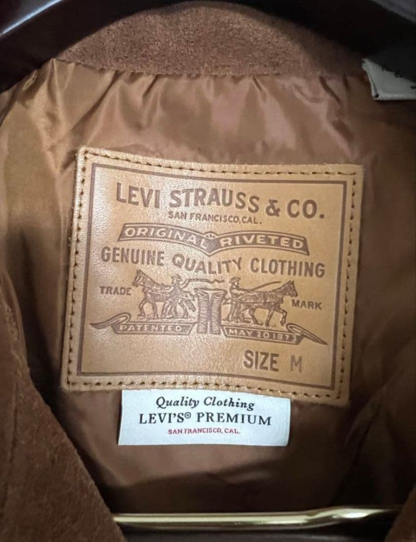 LEVI'Sリーバイス　ジャーナルスタンダード別注　スエードジャケット　M