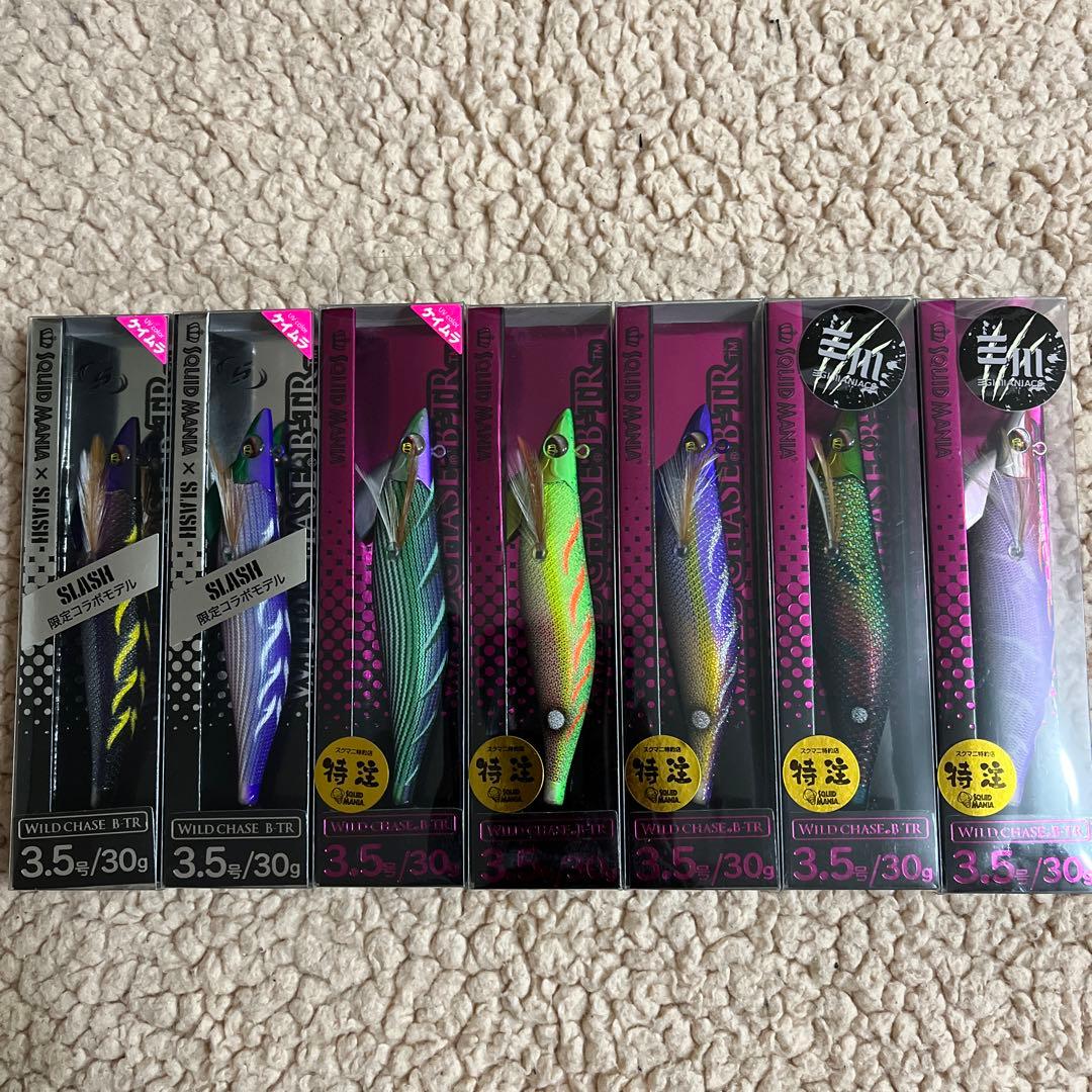 SQUID MANIA SLASH など 3.5/30g 7個セット