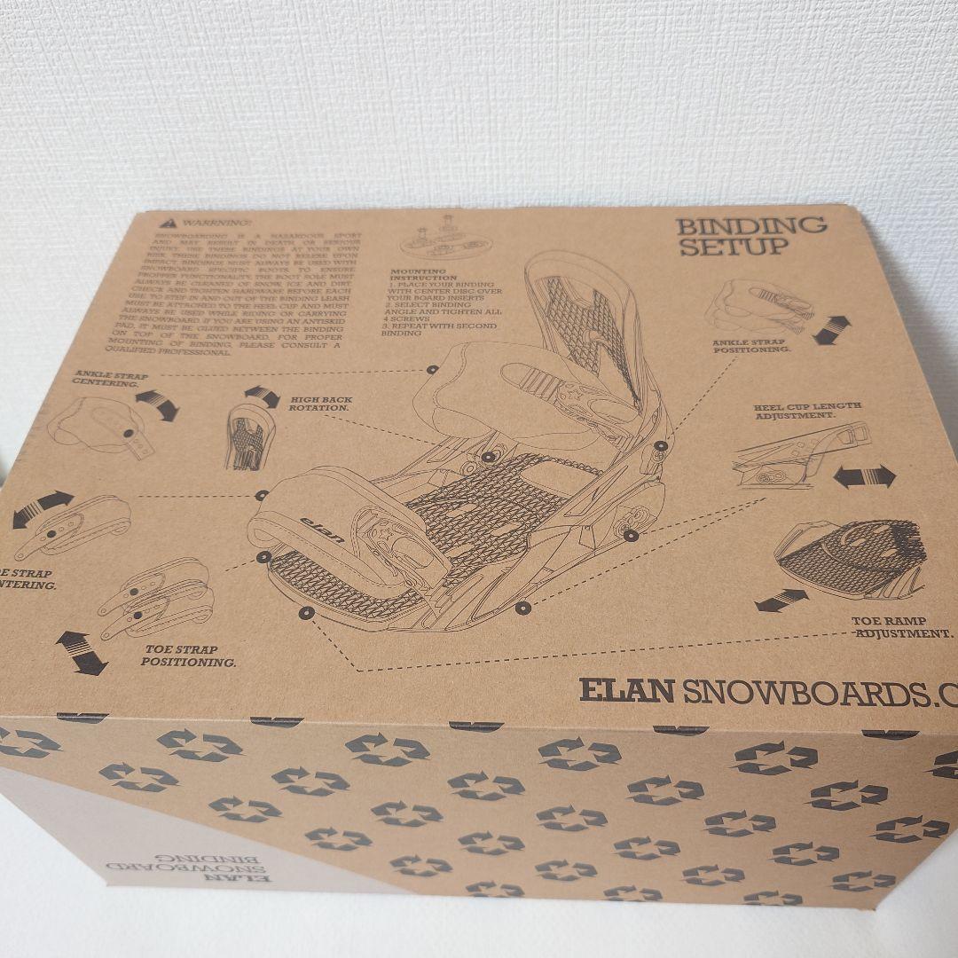 新品エランRUBY25年ELANルビーSビンディング バインディングスノーボード