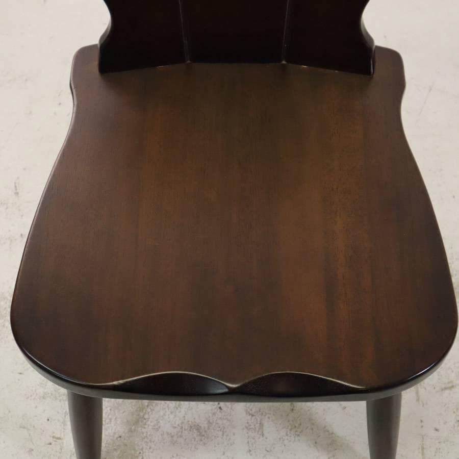 2の1カリモク家具 ルスティック ダイニングチェア カントリー調 廃番