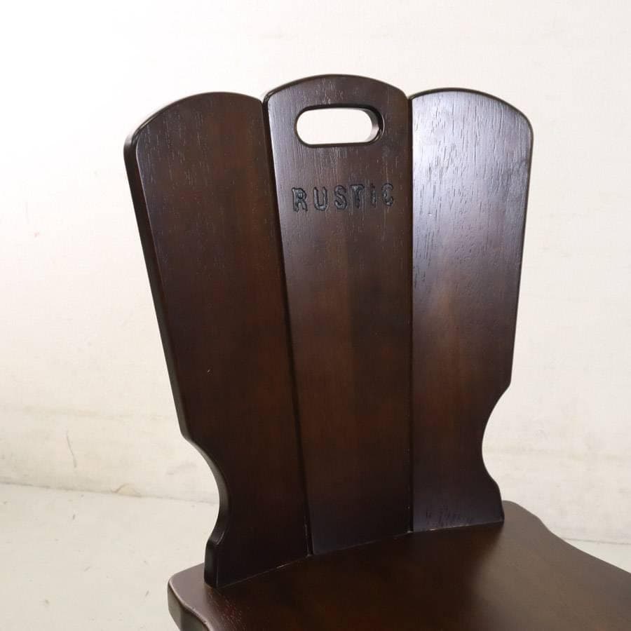 2の1カリモク家具 ルスティック ダイニングチェア カントリー調 廃番