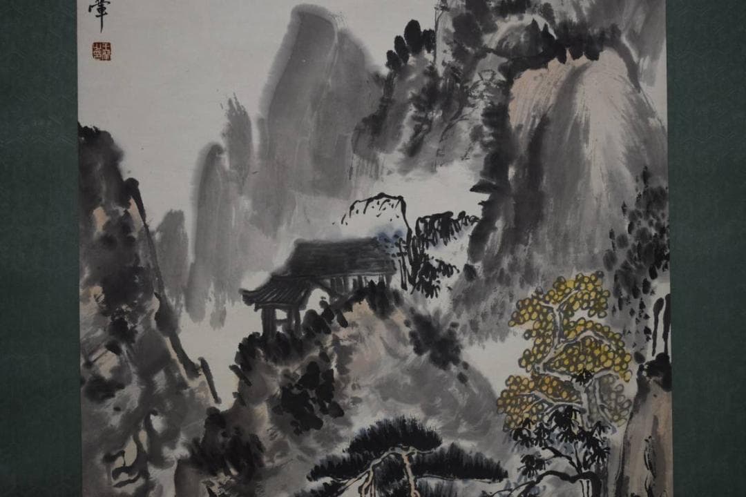 不詳/作者不詳/二行書/布袋屋掛軸HD-661