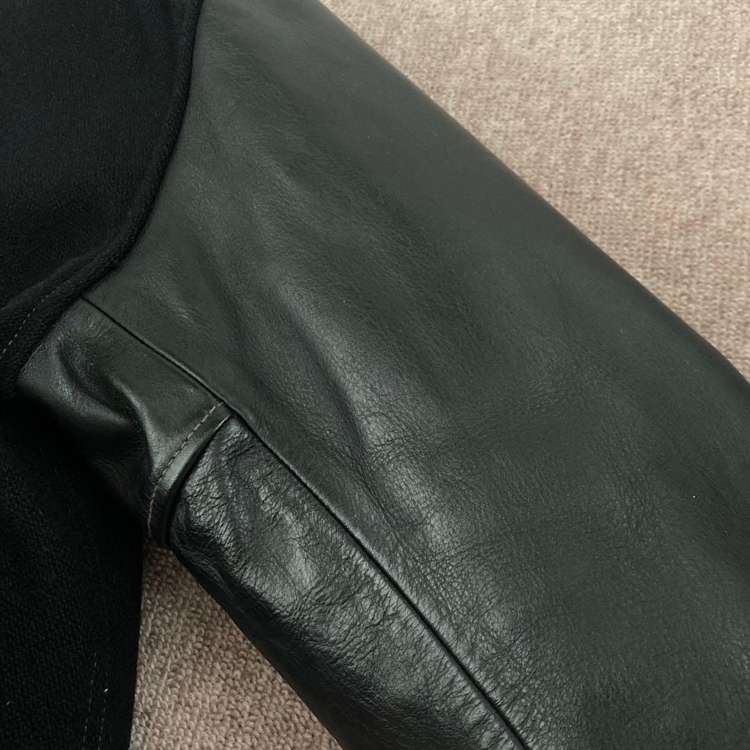 136◆THE REAL McCOY'S WOOL VARSITY JACKET