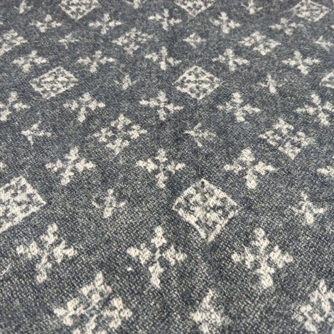 7-20 russet ベージュストール フリンジ付き