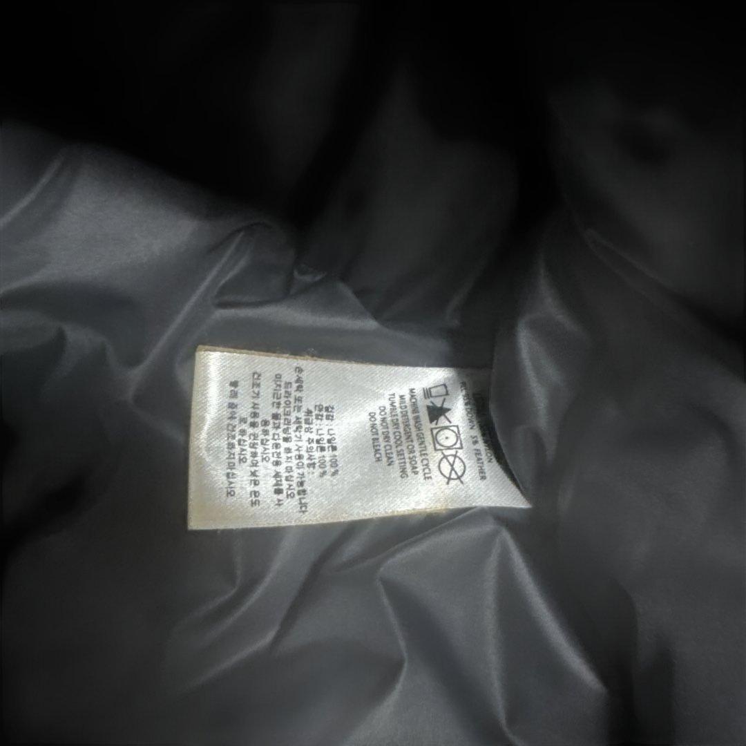 ち*び様 FEATHERED FRIENDS ブラックダウンベスト