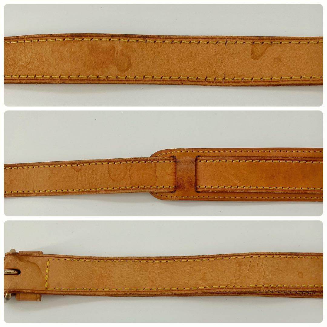 ルイヴィトン ショルダーストラップ ベルト ヌメ革 キーポル 2.5×110