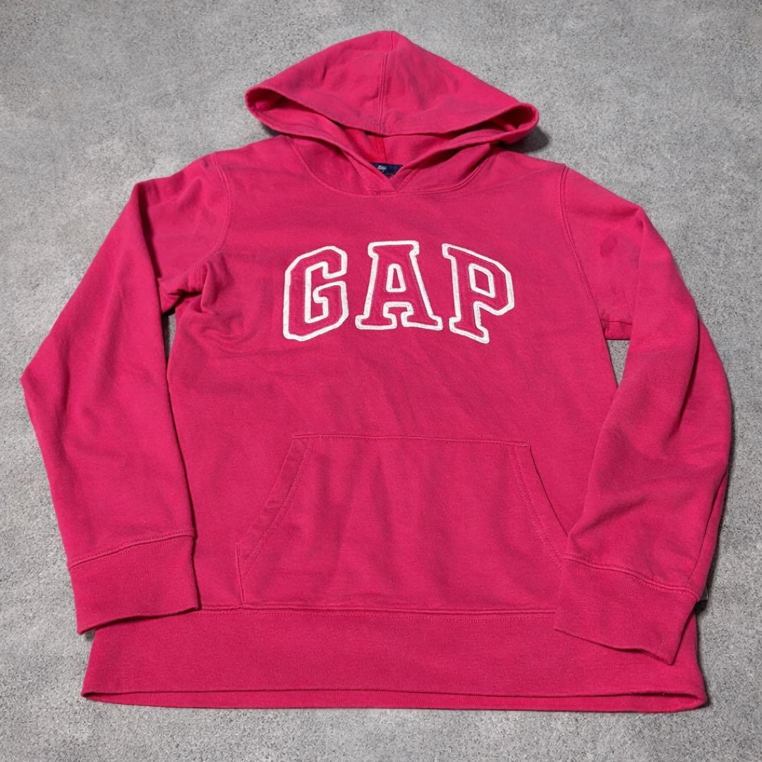 GAP ロゴパーカー ピンク S 00s Y2K 平成ギャル 短丈 - メルカリ