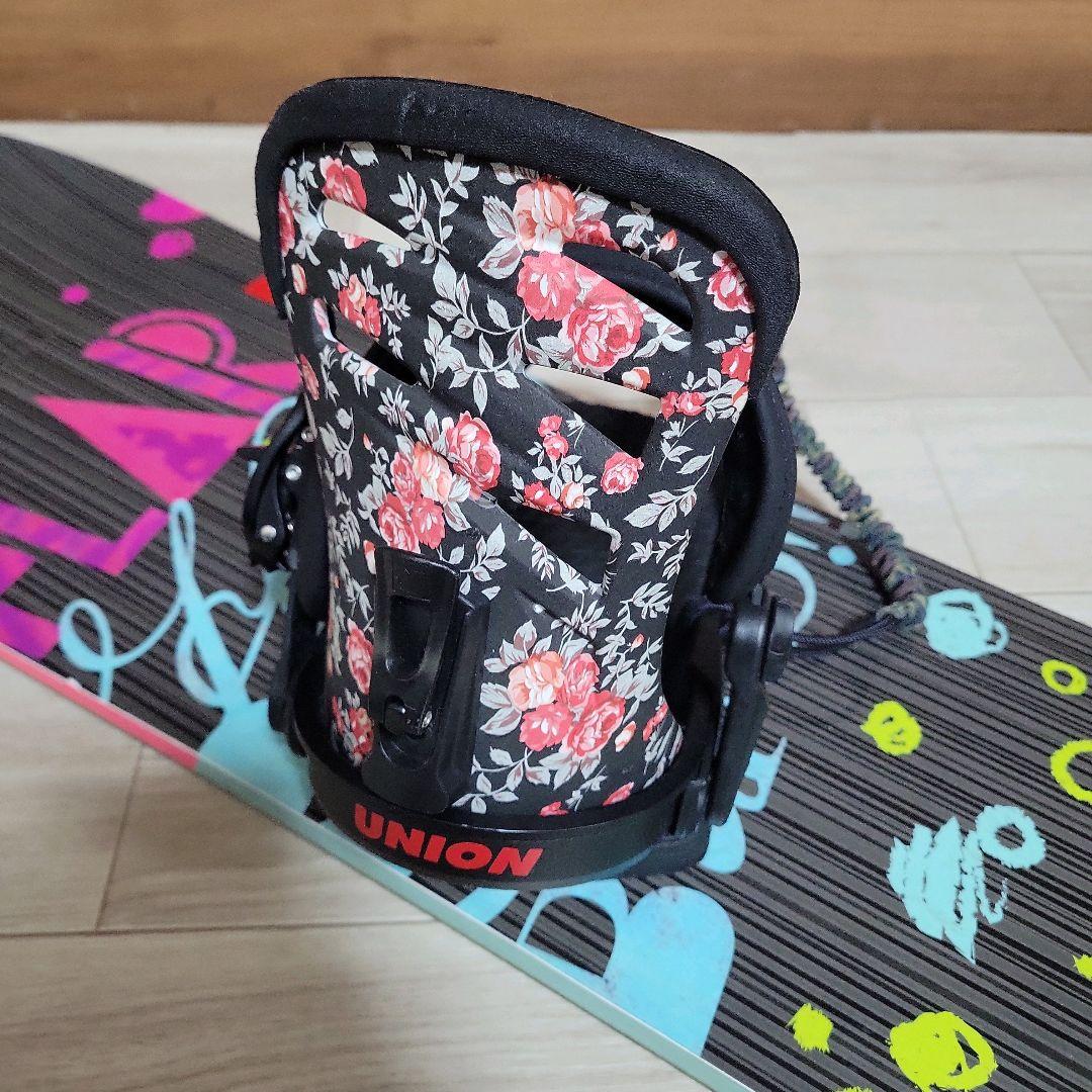 HEAD ヘッド レディース スノーボードセット 花柄 138cm