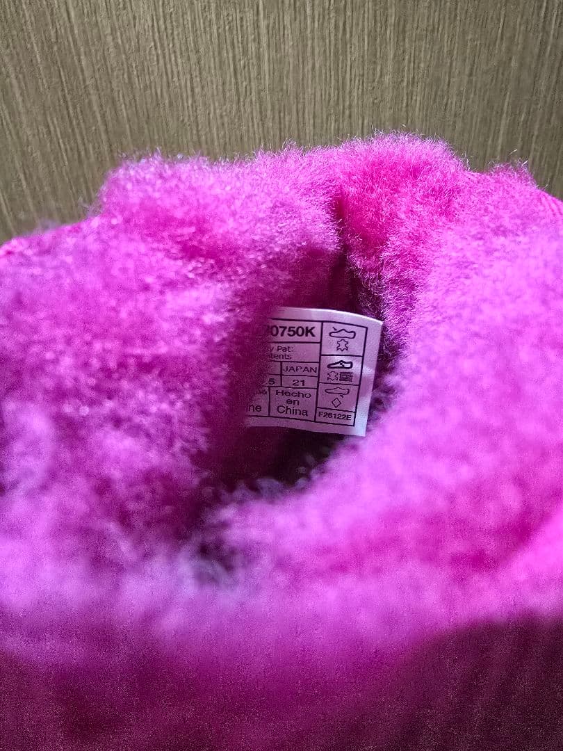 UGG ムートンブーツ クラシック ウルトラ ミニ キッズ ピンク 21cm